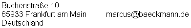 Adresse/Email als Bild