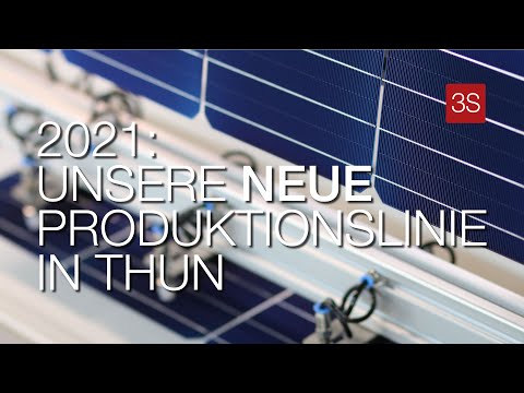 Video-Vorschau zum Umbau der BIPV-Produktionslinie